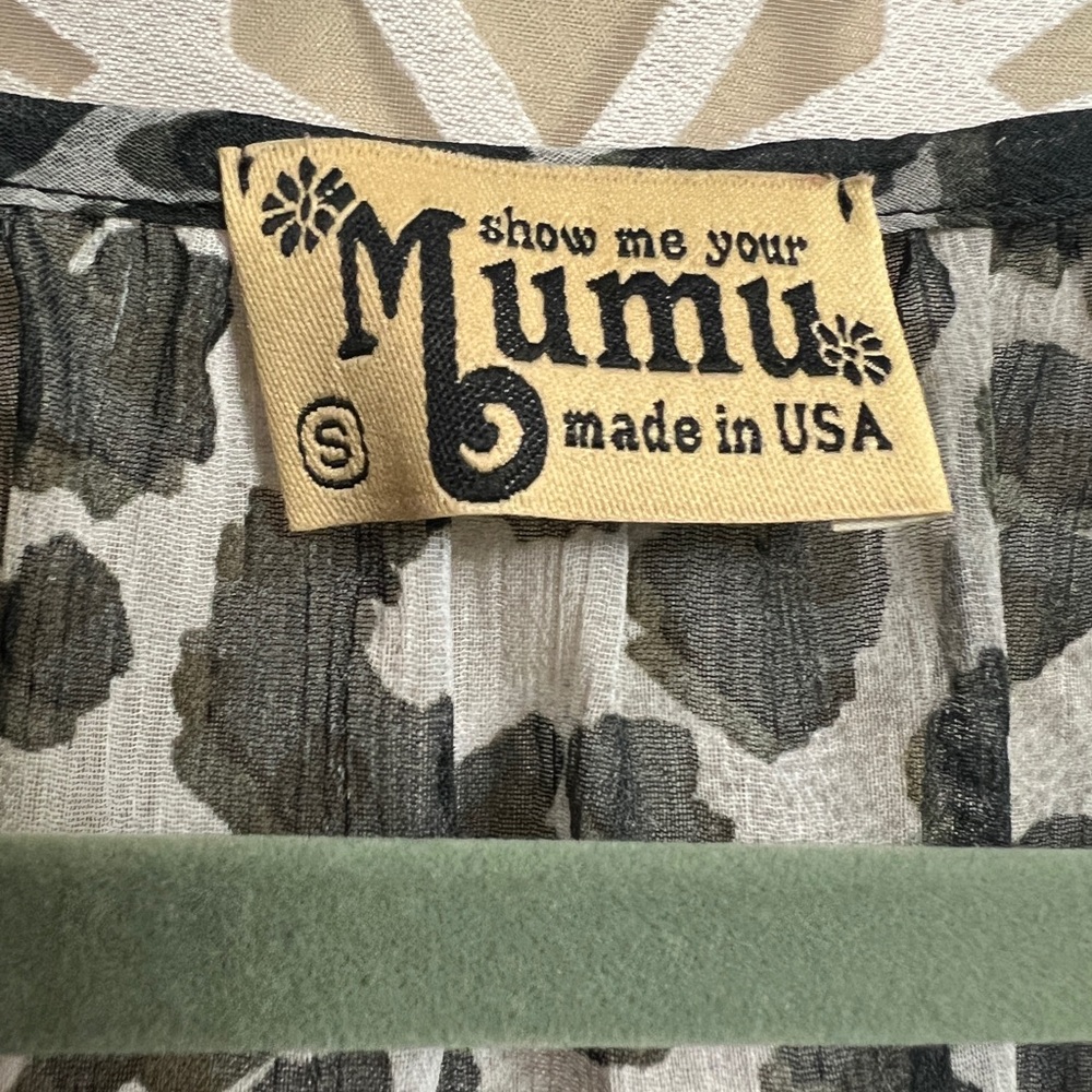 Show Me Your Mumu Sheer Leopard Print Women's Tunic - Picture 3 of 5